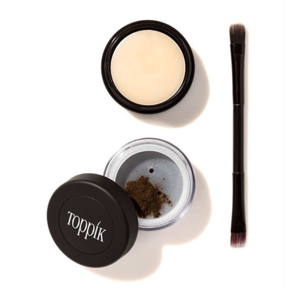 Toppik | Makeup | Nwot Toppik Brow Building Fibers Set | Poshmark